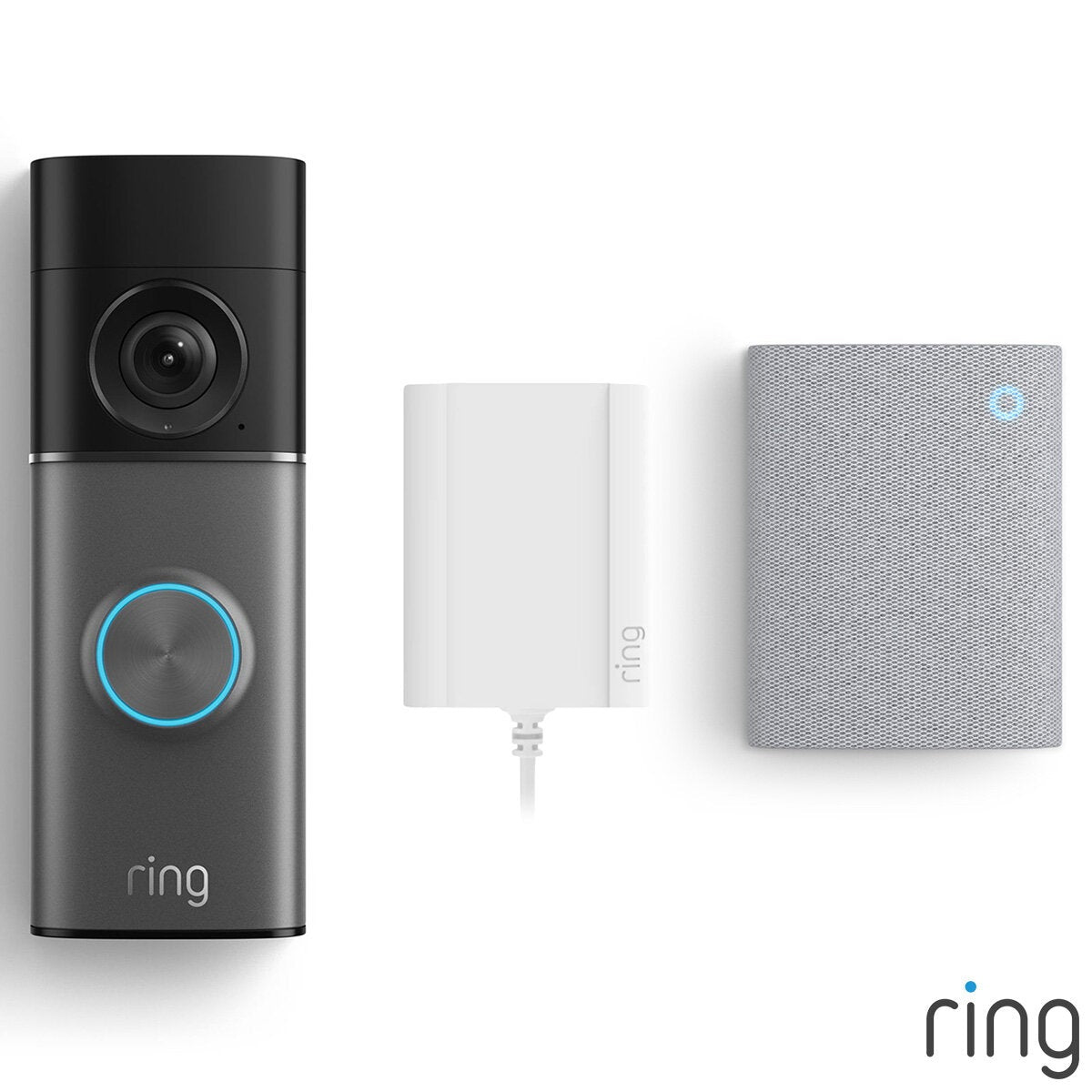 Ring Plug-In Video Doorbell Pro (3rd Gen) + Chime (3rd Gen)