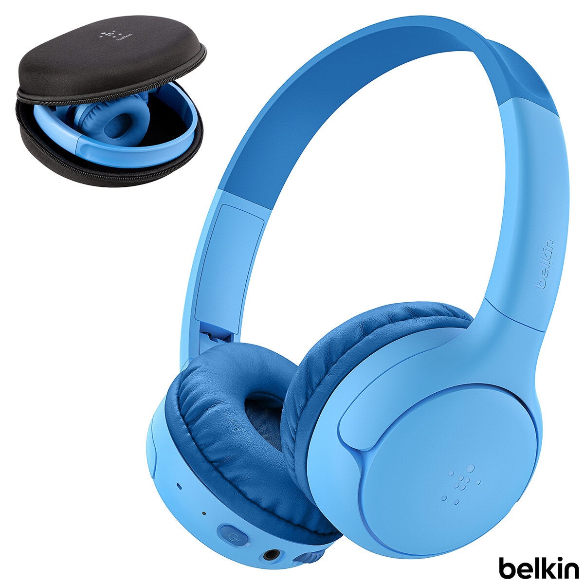 Belkin Soundform Mini 2 Kids Headphones - Blue