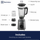 Electrolux SDA2877ELGRY 1400W Digital Blender With Grinder in Grey