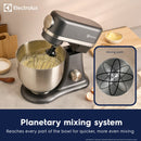 Electrolux SDA2842ELGRY 1600W Die-Cast 6.5L Stand Mixer in Grey