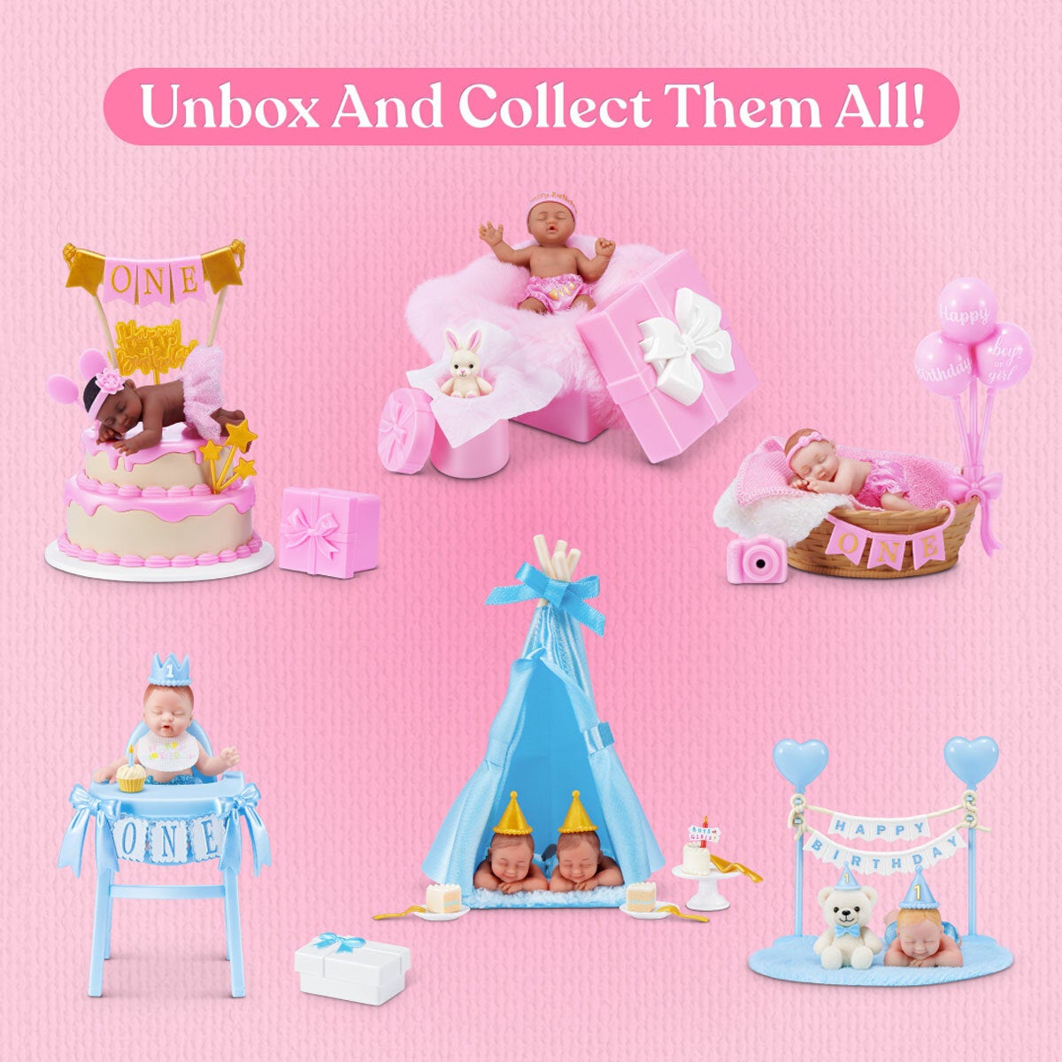 Zuru My Mini Baby - My Birthday - 4 pack (4+ Years)