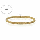 14ct Yellow Gold Bollicine Banglet
