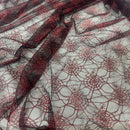 Halloween Tulle Cobwebs Dress Net Fabric - Bull Ring Fabrics