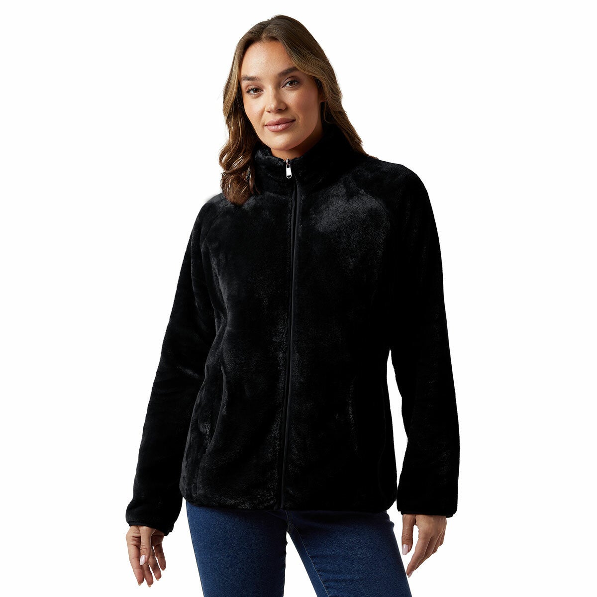 32 Degrees Women's Plush Fleece - Black
