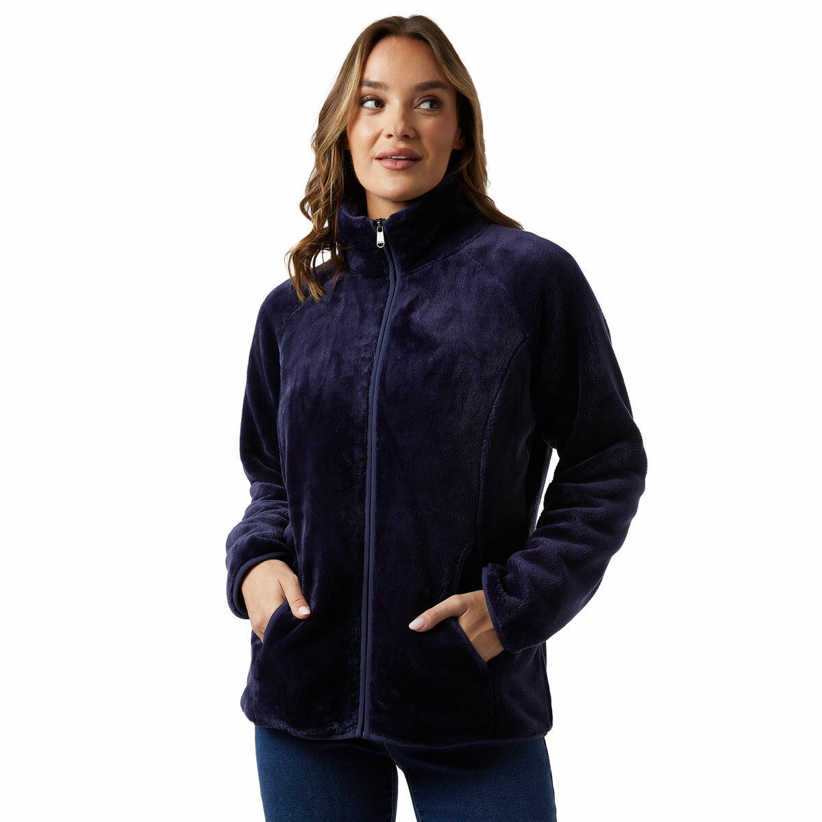 32 Degrees Women's Plush Fleece - Navy