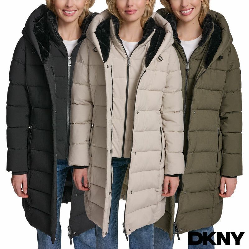 DKNY Women's Puffer Coat