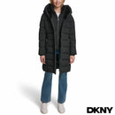 DKNY Women's Puffer Coat - Black