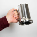 Fred Bennett Stainless Steel 580ml Tankard, Personalisation Available