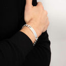 Fred Bennett Identity Curb Bracelet, Personalisation Available