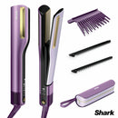 Shark SilkiPro Hair Straightener & Hair Dryer (HT401UK) - Plum Satin
