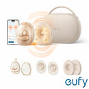 eufy S2 Pro Heated Massaging Electric Breast Pump with Charging Case and Replace