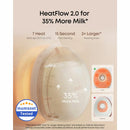 eufy S2 Pro Heated Massaging Electric Breast Pump with Charging Case and Replace