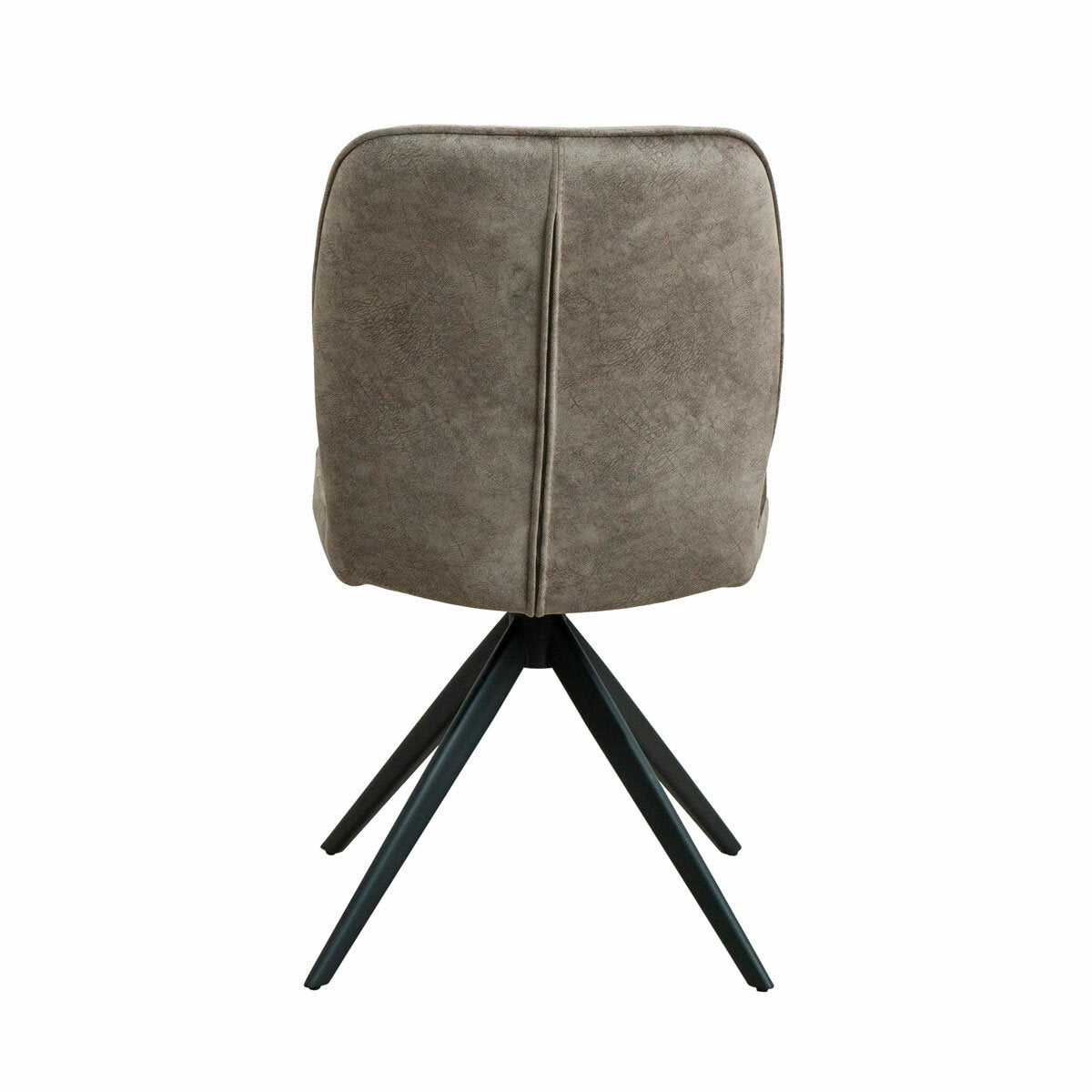 Albania Ceramic Extending Dining Table + 6 Grey Swivel Chairs (Seats 6-8)