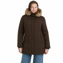 Sanctuary Women's Quilted Coat - Brown