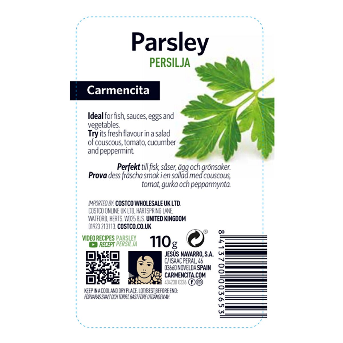 Carmencita Parsley, 110g
