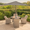 Kettler Lomond 4 Piece Wicker Dining Set