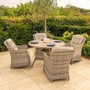 Kettler Lomond 4 Piece Wicker Dining Set