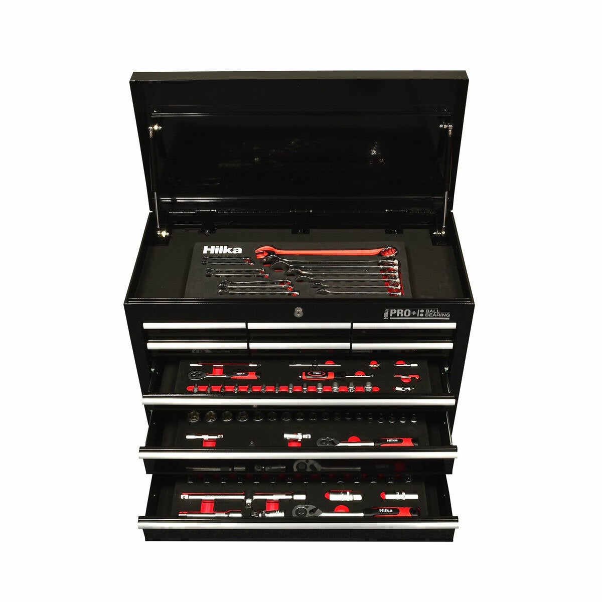 Hilka 156 Piece EVA Kit in HD Pro+ 9-Drawer Chest