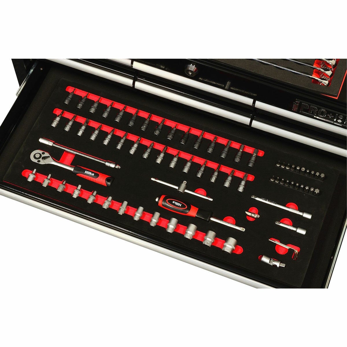 Hilka 156 Piece EVA Kit in HD Pro+ 9-Drawer Chest