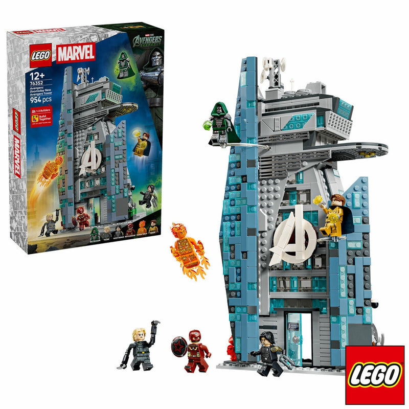 LEGO Super Heroes Avengers: Doomsday New Avengers Tower - Model 76352 (12+ Years