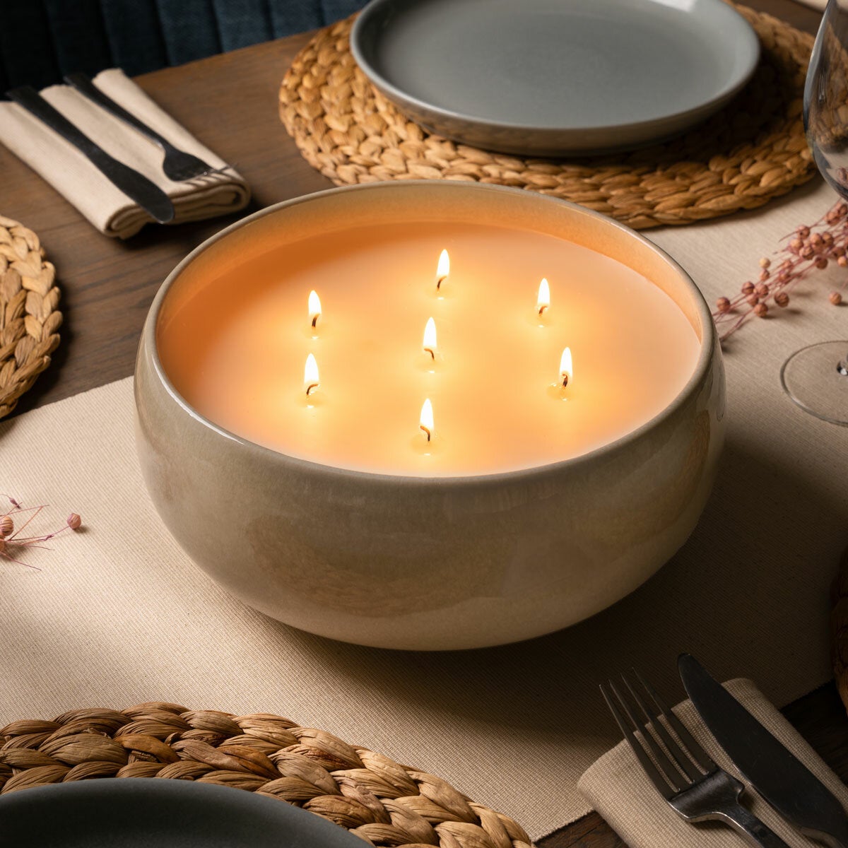 Torc 7 Wick Candle, in 3 Fragrances - Cream