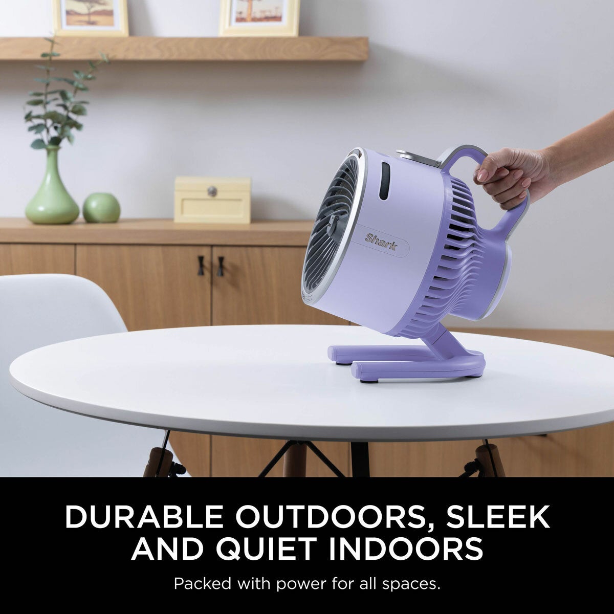 Shark FlexBreeze HydroGo Misting Fan in Lilac
