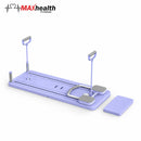MAXhealth Portable Pilates Reformer - Purple