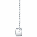 0.30ct Round Brilliant Cut Diamond Solitaire Pendant, 14ct White Gold
