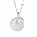 Beginnings Silver Birthstone Necklace