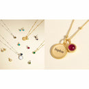 Beginnings Gold Birthstone Necklace