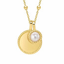 Beginnings Gold Birthstone Necklace
