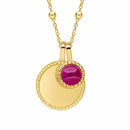 Beginnings Gold Birthstone Necklace