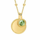 Beginnings Gold Birthstone Necklace