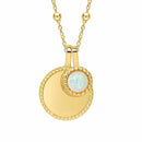 Beginnings Gold Birthstone Necklace
