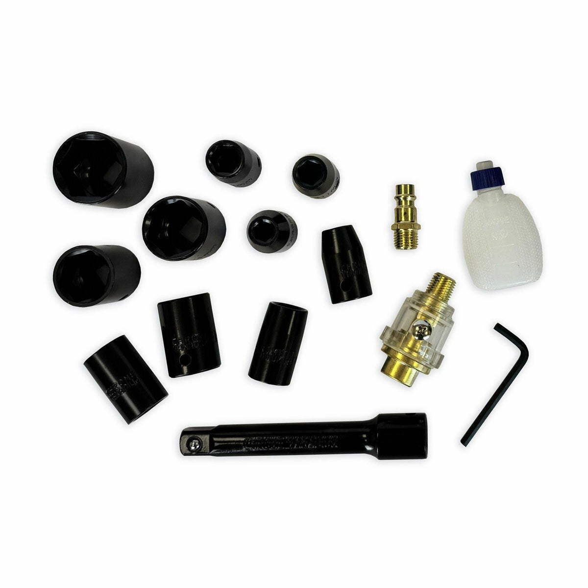 Hilka 17 Piece 1/2" Air Impact Wrench Set