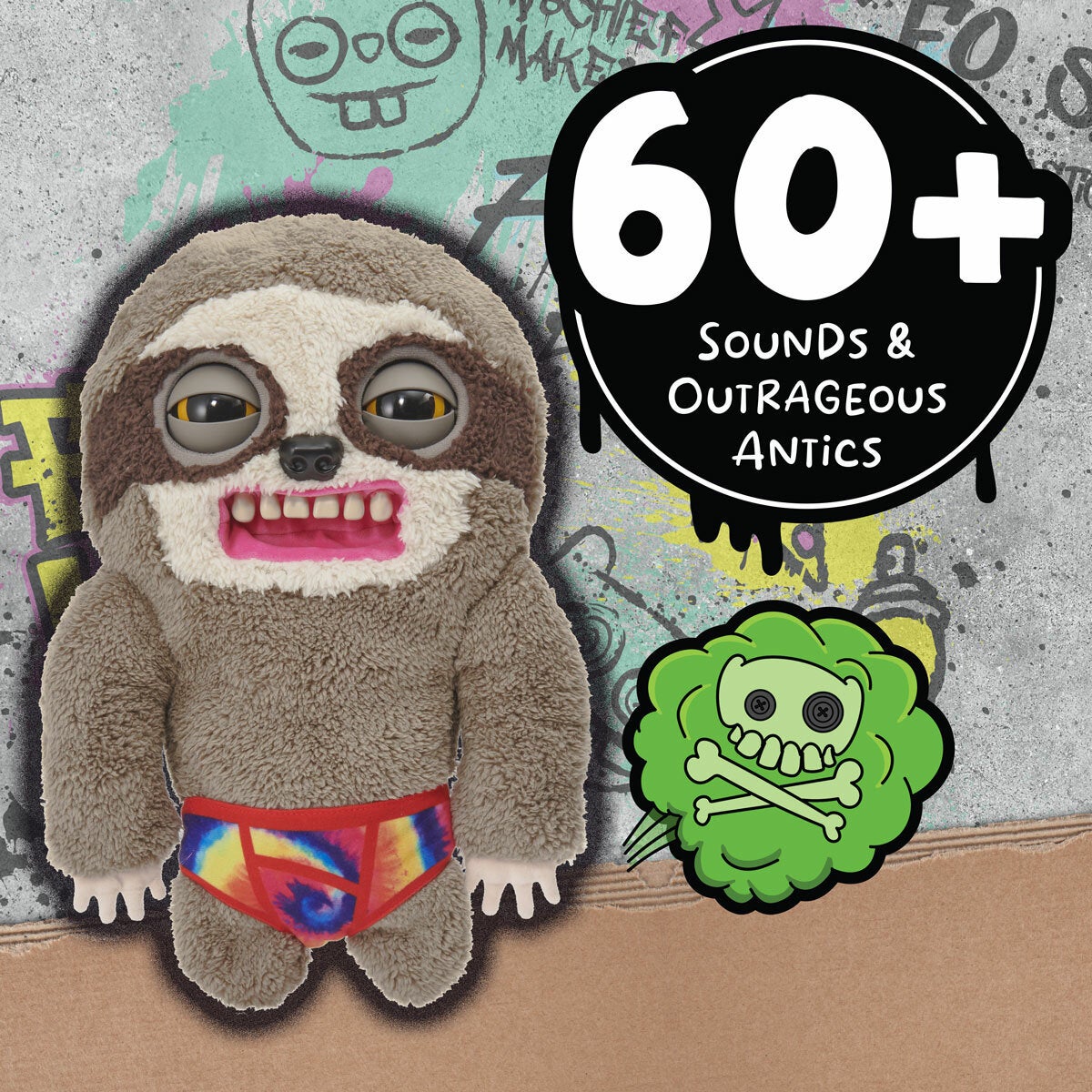 Fugglers Sickening Sloth Deluxe Puppetronic (8+ Years)