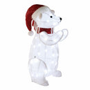 Outdoor Lit Polar Bears - Pack Of 2