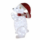 Outdoor Lit Polar Bears - Pack Of 2