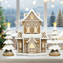 Gingerbread House With LED Lights