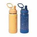 Thermoflask Stainless Steel Water Bottle 473ml, 2 Pack in 3 Colour Sets - Yellow