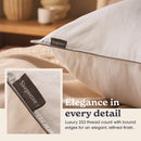 Sleepeezee Sumptuous Cotton Pillow, 48 x 74 cm
