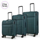 Rock Tokyo Softshell Suitcase 3pc Set in 3 Colours