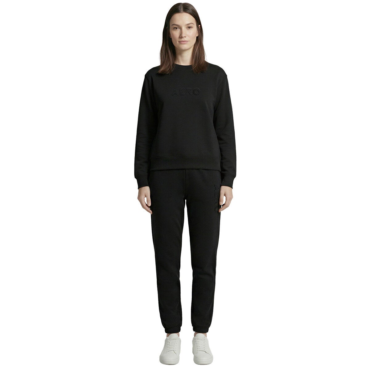 Aeropostale Women's Crewneck Sweatshirt - Black