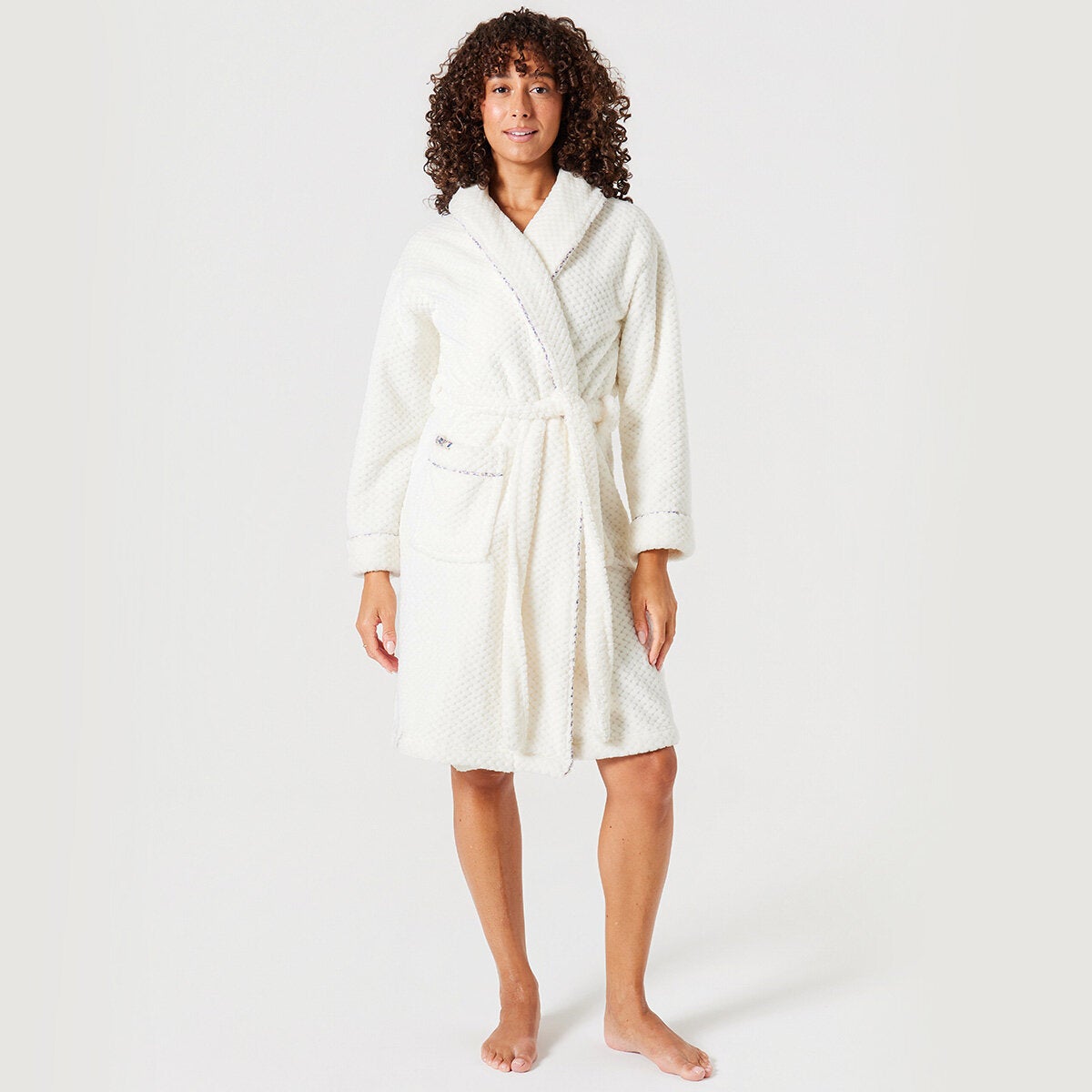 Ted Baker Women's Waffle Robe - Cream