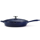 Tramontina Enamel Cast Iron Saute Pan with Lid, 30cm / 3.25L in 2 Colours