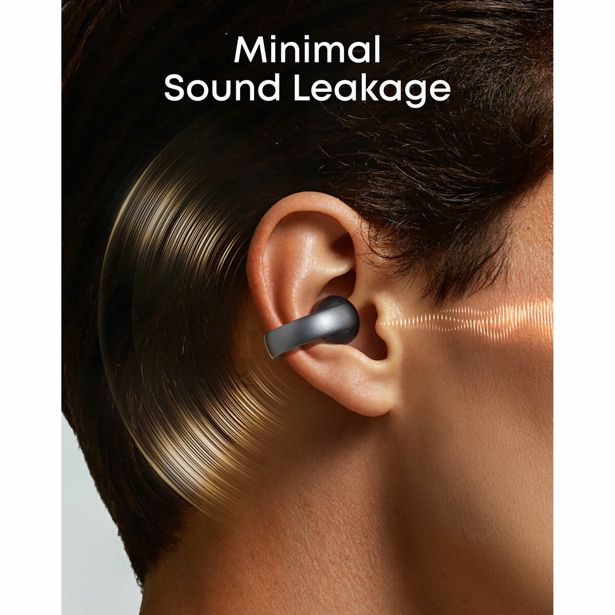 Soundcore AeroClip Wireless Open-Ear Clip-On Earbuds with Adaptive Comfort