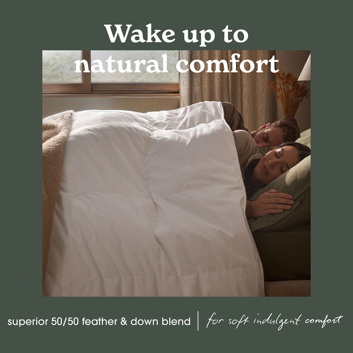 Sleepeezee Natural Feather and Down 10.5 Tog Duvet In 3 Sizes