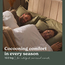 Sleepeezee Natural Feather and Down 10.5 Tog Duvet In 3 Sizes