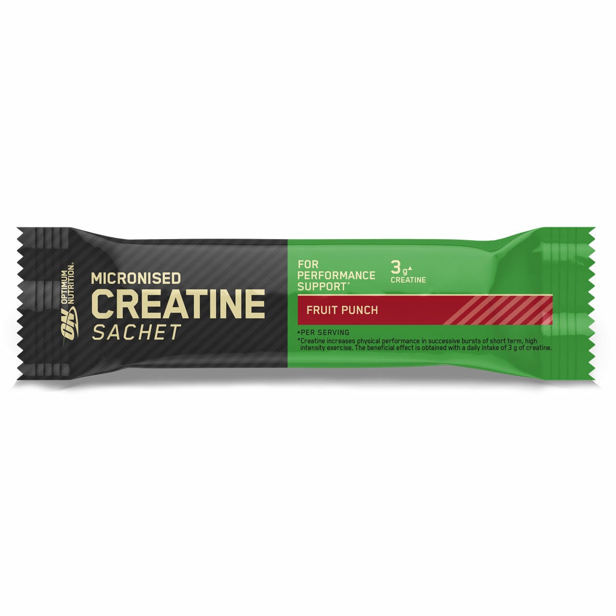 Optimum Nutrition Creatine Sachets Fruit Punch, 3 x 10 45g