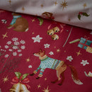 Catherine Lansfield Christmas Enchanted Twilight Reversible Duvet Cover Set In 3